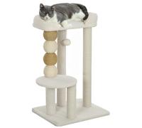 AllMyPets Torre per Gatti con Lettino Piattaforma e Pallina Beige 0BGJ758