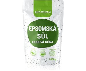 Allnature Epsom salt Oak Bark sale da bagno 1000 g