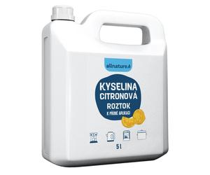 Allnature Soluzione di acido citrico 5000 ml