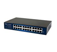 Allnet ALL-SG8324M Switch smart managed 24 Port Gigabit / 24x LAN / Lüfterlos /