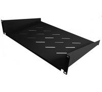 ALLNET compartimentiboden T400mm/black Frontmontage 1 he ALL-S0002011