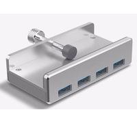 ALLNET Hub USB ALL-USB3-HUB-4-CLIP – 4 porte Type-A USB 3.2 Gen 1 (3.1) con clip