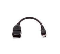 ALLNET USB_OTG_TYPA_Micro Cavo USB 0,1 m Micro-USB A USB A Nero - Cavi USB (0,1 m, Micro-USB A, USB A, 2.0, Male Connector/Femmina Connector, Nero)