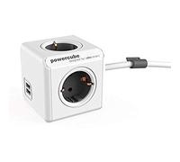Allocacoc Cube 4 + 2 USB 1, 5 m cavo, 1 pezzi, bianco, 47529