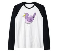 Allodola curiosa Maglia con Maniche Raglan
