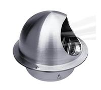 alloggiamenti esterni, alloggiamenti di ventilazio Cappa di Ventilazione dell'Aria a Parete Resistente alle Intemperie Estrattore Esterno Rotondo a Naso Toro Ø 60-300Mm/1Pz/7In/180Mm(2.8In/70Mm)