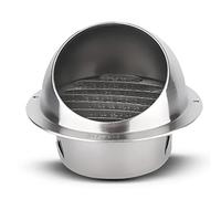 alloggiamenti esterni, alloggiamenti di ventilazio Copertura esterna for estrattore d'aria rotondo da 2,4-12 pollici, prese d'aria for intradosso d'aria a parete, tappo di sfiato for essiccatore di sc