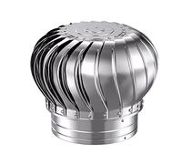 alloggiamenti esterni, alloggiamenti di ventilazio Turbine a Tetto Rotonde Ventilatore Presa d'Aria for Ventilatore, Facile da Installare Rotazione Non Alimentata Turbine Eoliche a Tetto Tappo di Sfia