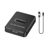 Alloggiamento A Disco Solido NVME Alla Stazione Docking USB C Con Trasmissione Dati Rapida Da 10 Gbps Supporto Per Capacità 2 NVME Adattatore
