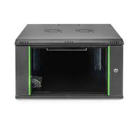 Digitus 12HE 19"-Wandgehäuse Dynamic Basic Serie RAL 9005 schwarz - DN-19 12U-6/6-EC-SW