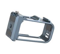 Alloggiamento ad alta resistenza per gabbia per fotocamera in miniatura Supporto per scarpa fredda Compatibile per microfono esterno e supporto per luce lampeggiante Supporto antiurto Dissipazione del