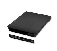 Qoltec Alloggiamento/tasca per unità ottica CD/DVD SATA USB 3.0 12,7 mm, cavo integrato, 51867