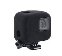 Alloggiamento antivento in schiuma per GoPro Hero 7/6/5, nero, protezione per la riduzione del rumore, per registrazione audio e video all’esterno