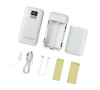 Alloggiamento backup ' alimentazione della finestra, White | Gruppo scheda da 22, 5 W, layout due celle 21700 per progetti riparazione portatili, guscio in ABS