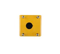 Alloggiamento cassetta 1 foro 22 mm giallo IP67 RMQ 216536