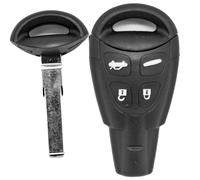 Alloggiamento chiave auto 4 tasti + vuoto per telecomando wireless SAAB 9-3