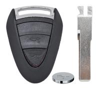 Alloggiamento chiave auto HAA batteria vuota CR2032 per telecomando Porsche 997