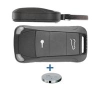 Alloggiamento chiave pieghevole HAA vuoto per telecomando Porsche Cayenne +...