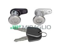 Miraglio Alloggiamento cilindro serratura 80/539 compatibile con Dacia, Renault