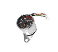 Alloggiamento Contachilometri Contachilometri A LED Da 12 V Tachimetro Universale Per Moto Indicatore Digitale Doppio Misuratore Di Velocità Cruscotto Strumenti Gear