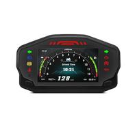 Alloggiamento Contachilometri Contagiri Da 12000 Giri/min Compatibile Con Moto Tachimetro Digitale Pannello Cruscotto Moto Con Indicatori Di Direzione Strumento Digitale
