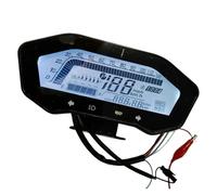 Alloggiamento Contachilometri Display Per Moto 72 V-120 V, Tensione Regolabile, Km O Miglia/h, Velocità, Strumento Per Scooter, Triciclo, Moto, ATV, UTV
