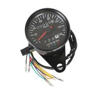 Alloggiamento Contachilometri Indicatore Di Retroilluminazione A 12 V, Contachilometri Digitale, Indicatore Universale Con Luce Di Segnalazione, Tachimetro Per Motocicletta, Cafe