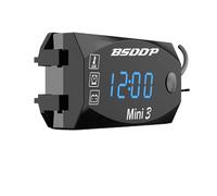 Alloggiamento Contachilometri Orologio Da Moto A LED 3 In 1 Con Display Digitale, Voltmetro, IP67, Antipolvere, Termometro Colorato, Contagiri Digitale