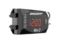 Alloggiamento Contachilometri Orologio Da Moto A LED 3 In 1 Con Display Digitale, Voltmetro, IP67, Antipolvere, Termometro Colorato, Contagiri Digitale