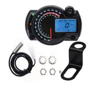 Alloggiamento Contachilometri RX2N Contachilometri Digitale Voltmetro Tachimetro Strumento Universale Per Moto 299 Km/h Indicatore Di Velocità Sensore Misuratore Set