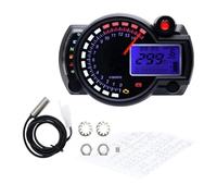 Alloggiamento Contachilometri RX2N Contachilometri Digitale Voltmetro Tachimetro Strumento Universale Per Moto 299 Km/h Indicatore Di Velocità Sensore Misuratore Set