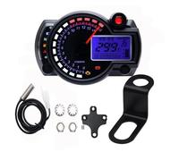 Alloggiamento Contachilometri RX2N Contachilometri Digitale Voltmetro Tachimetro Strumento Universale Per Moto 299 Km/h Indicatore Di Velocità Sensore Misuratore Set