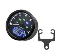 Alloggiamento Contachilometri Strumento Universale Per Moto, Misuratore Digitale, Sensore Contagiri, 0~12000 Giri/min Per Moto Da 1 A 4 Cilindri, 12 V