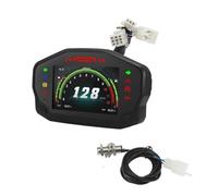 Alloggiamento Contachilometri Strumento Universale Per Moto Tachimetro Cruscotto Contagiri Digitale 12000 Giri/min Tachimetro Per 2-4 Cilindri Contachilometri