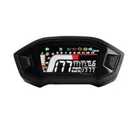 Alloggiamento Contachilometri Strumento Universale Per Moto Tachimetro Digitale 13000 Giri/min Contachilometri Digitale Retroilluminato Per 1, 2, 4 Cilindri