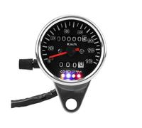 Alloggiamento Contachilometri Tachimetro Meccanico Per Moto Con Indicatore LED Contachilometri 140km/h Contagiri Digitale Per Moto Voltmetro