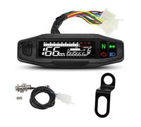 Alloggiamento Contachilometri Tachimetro Universale Per Moto, Cruscotto Digitale, 12000 Giri/min, Pannello Contagiri, Display Contachilometri, Staffa A Y