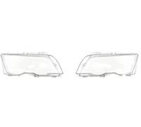 Alloggiamento del paralume Copertura fari per BMW Serie 3 E46 Berlina 4 porte 1998 2001 Lente per fari auto Paralume in vetro per lampada anteriore(Left and Right)
