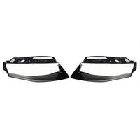 Alloggiamento del paralume Coppia di coprifari anteriori trasparenti per A4 A4L B8 2009 2010 2011 2012(Pair)