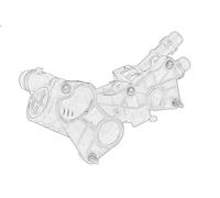 Alloggiamento del termostato OE VW 05L 121 111N