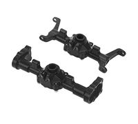 Alloggiamento Dell'asse Anteriore e Posteriore per Auto RC FCX24, Materiale in Lega di Alluminio CNC, Aspetto più Fresco per il Tuo Veicolo RC, Si Adatta Perfettamente Agli Hobbisti (BLACK)