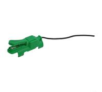 Alloggiamento dell'interruttore TIG in plastica e metallo per saldatura ad argon, con nucleo integrato e meccanismo a molla che migliora la durata dell'interruttore (verde)