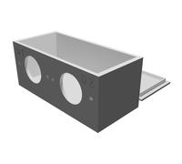 Alloggiamento Doppia Pompa Dosaggio Leviathan Reef Pi Controller 3D