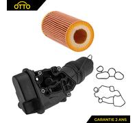 Alloggiamento Filtro Olio Per VW JETTA III 1K2 2.0 TFSI 06F115397F Nero