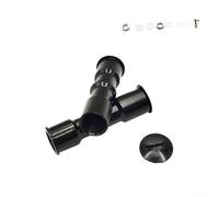 Alloggiamento in alluminio per mulinello a tamburo e bobina rotante con dimensioni 34,31 x 10,32 mm (2 pezzi nero)