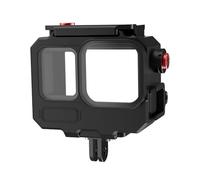 Alloggiamento in metallo compatibile con action camera Insta360 AcePro2, impermeabile fino a 80 m, custodia per action camera Ace Pro 2 (versione con testa a sfera da 1 pollice)