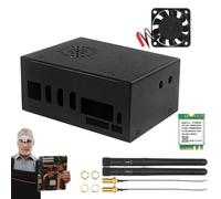 Alloggiamento in metallo con ventola di raffreddamento, efficiente solido - Plus - Custodia in metallo con ventola di raffreddamento, kit di protezione del SchwarzenBoîtier En Métal Avec Ventilateur