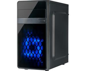 Alloggiamento Inter-Tech MA-01 Micro-ATX USB 3.0 blu LED