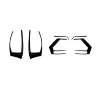Alloggiamento Luce Posteriore Per VW Per Golf Per Mk 7 7R Per GTI GTD 2013-2016 Paraurti Posteriore Lama D'aria Coda Copertura Luce Nero Lucido Supporto Fanale Posteriore(1 set)