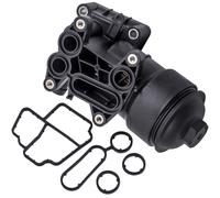 Alloggiamento Olio Filtro Tappo & GUARNIZIONE for VW Passat Golf Scirocco Polo